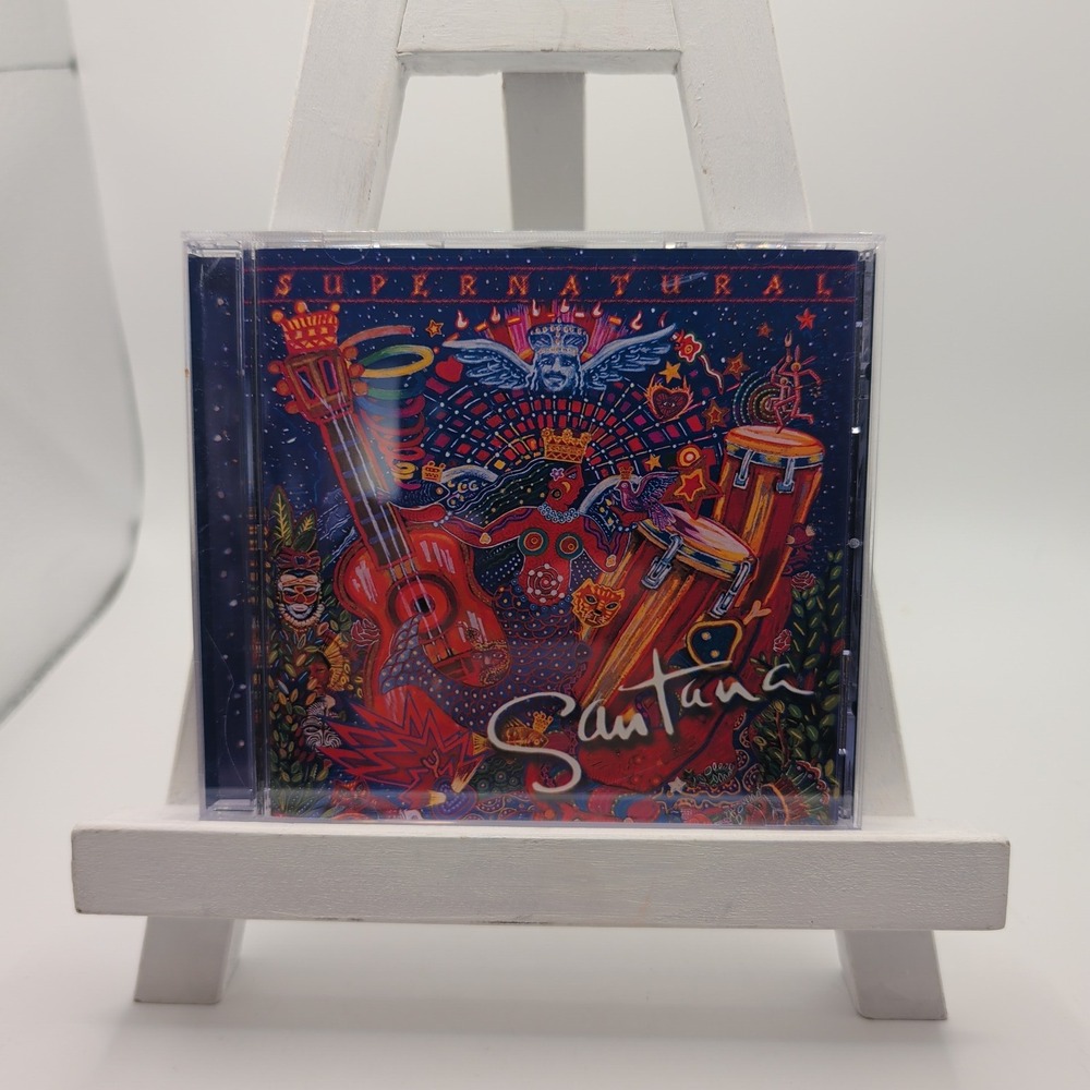 Santana CD Supernatural Arista Records 1999 Latin Rock CRC Edition ARCD-9080